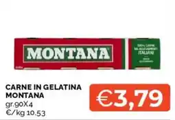 Mercatò Carne in gelatina Montana offerta