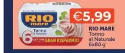Mercatò Rio mare Tonno al Naturale offerta