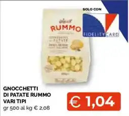 Mercatò Extra Gnocchetti di patate Rummo offerta