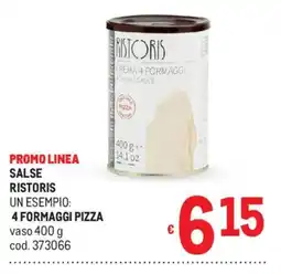 Metro Crema 4 formaggi pizza Ristoris offerta