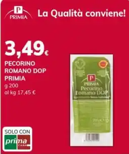 Basko Pecorino Romano DOP Primia offerta