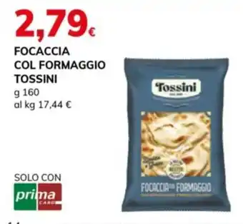 Basko Focaccia col formaggio Tossini offerta