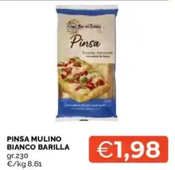 Mercatò Pinsa Mulino Bianco Barilla offerta