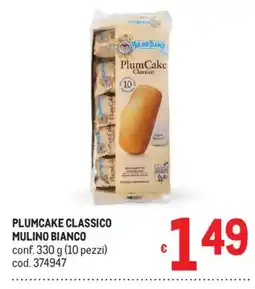 Metro Plumcake classico Mulino Bianco offerta