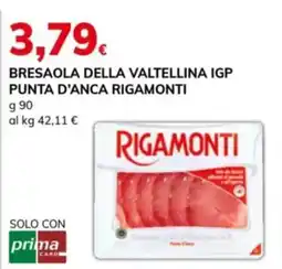 Basko Bresaola della Valtellina IGP Punta d'anca Rigamonti offerta