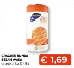 Mercatò Extra Cracker Runda Sesam Wasa offerta