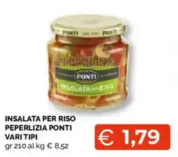 Mercatò Extra Insalata per riso peperlizia ponti offerta