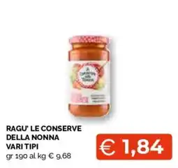 Mercatò Extra Le conserve della nonna offerta