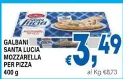 DEM Galbani Santa Lucia Mozzarella per pizza offerta