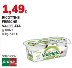 Basko Ricottine fresche Vallelata offerta