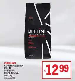 Metro Caffè espresso bar Pellini offerta