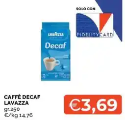 Mercatò Caffè decaf Lavazza offerta