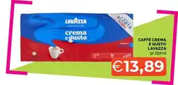 Mercatò Caffè crema e gusto Lavazza offerta