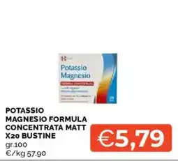 Mercatò Potassio Magnesio Formula Concentrata Matt offerta
