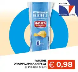 Mercatò Extra Patatine original Amica chips offerta