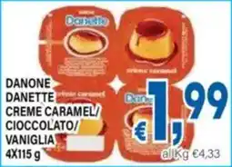 DEM Danette creme caramel offerta