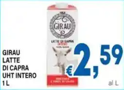 DEM Girau latte di capra UHT intero offerta