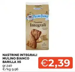 Mercatò Nastrine integrali Mulino Bianco offerta