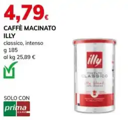 Basko Caffè macinato Illy classico, intenso offerta