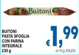 DEM Buitoni pasta sfoglia con farina integrale offerta