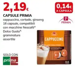 Basko Capsule Primia Cappuccino offerta