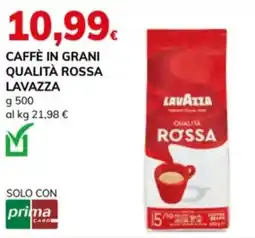 Basko Caffè in grani qualità rossa Lavazza offerta