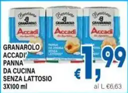 DEM Granarolo Accadi' panna da cucina senza lattosio offerta