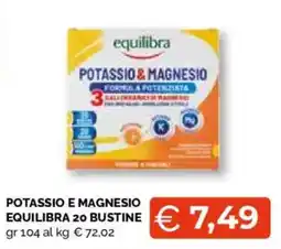 Mercatò Extra Potassio e magnesio Equilibra offerta