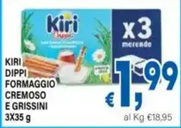 DEM Kiri Dippi Formaggio Cremoso e Grissini offerta