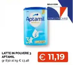 Mercatò Extra Latte in polvere 3 Aptamil offerta