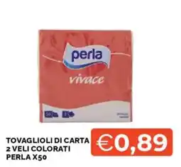 Mercatò Tovaglioli di carta Perla offerta