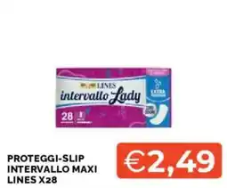 Mercatò Proteggi-slip intervallo maxi lines offerta