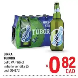 Metro Birra Tuborg offerta