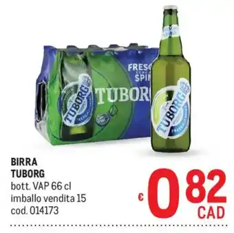 Metro Birra Tuborg offerta