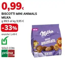 Basko Biscotti mini animals Milka offerta