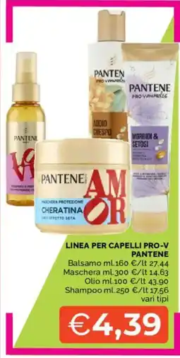 Mercatò Linea per capelli pro-v pantene offerta