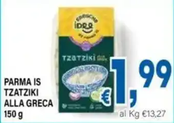 Parma is tzatziki alla greca