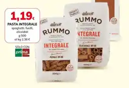 Basko Pasta integrale Rummo offerta