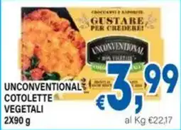 DEM Unconventional cotolette vegetali offerta