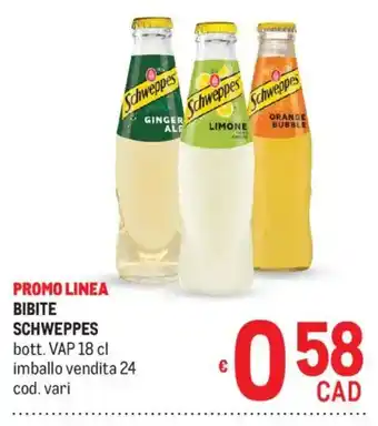 Bibite Schweppes
