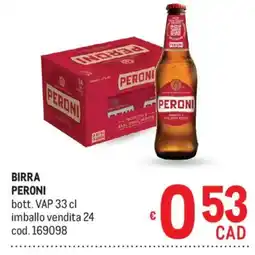 Metro Birra Peroni offerta