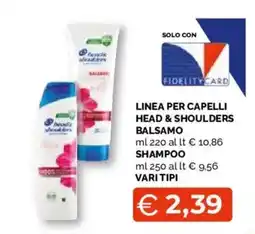 Mercatò Extra Head & Shoulders balsamo shampoo offerta
