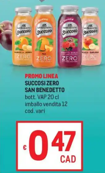 Succosi zero San Benedetto