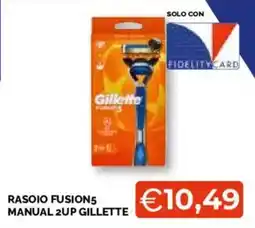 Mercatò Extra Rasoio Fusion5 Manual 2UP Gillette offerta