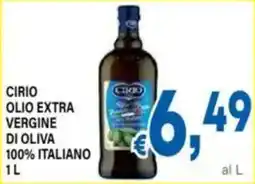 DEM Olio extra vergine di oliva Cirio offerta