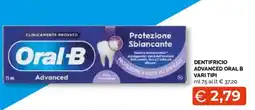 Mercatò Extra Dentifricio Advanced Oral B offerta