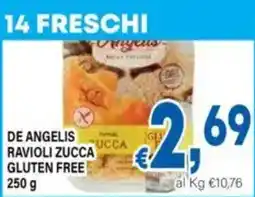 DEM De Angelis ravioli zucca gluten free offerta