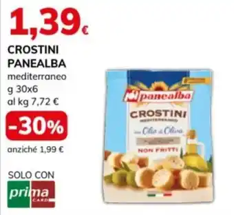 Crostini Panealba mediterraneo