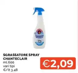 Mercatò Sgrassatore spray Chanteclair offerta