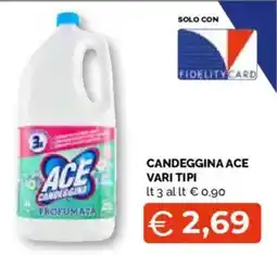 Mercatò Extra Candeggina Ace offerta